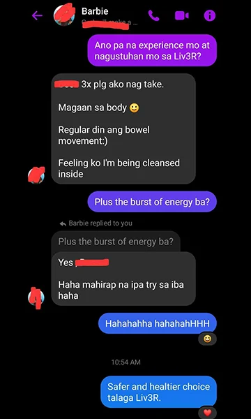 3x palang ako nagtake. Magaan sa body. Regular din ang bowel movement. Feeling ko I'm being cleansed inside.