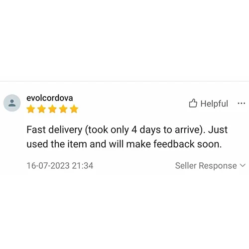 EGF Serum Testimonials - Fast delivery (took only 4 days to arrive). Just used the item and will make the feedback soon.