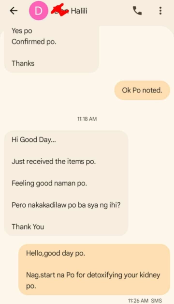 Liv3r Testimonials - Feeling good naman po. Nakakadilaw po sya ng ihi.
