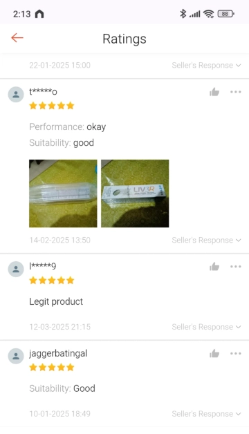 Liv3r Testimonials - Good. Legit product