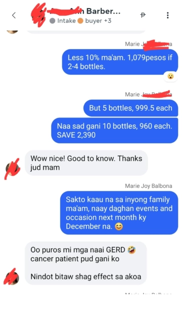 Liv3r Testimonials - Puros mi mga naai GERD. Cancer patient pud gani ko. Nindot bitaw shag effect sa akoa.