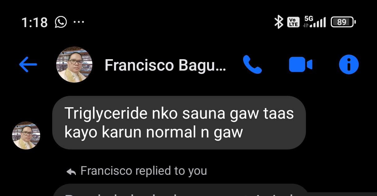 Liv3r Testimonials - Triglyceride nako sauna taas kayo karun normal na.